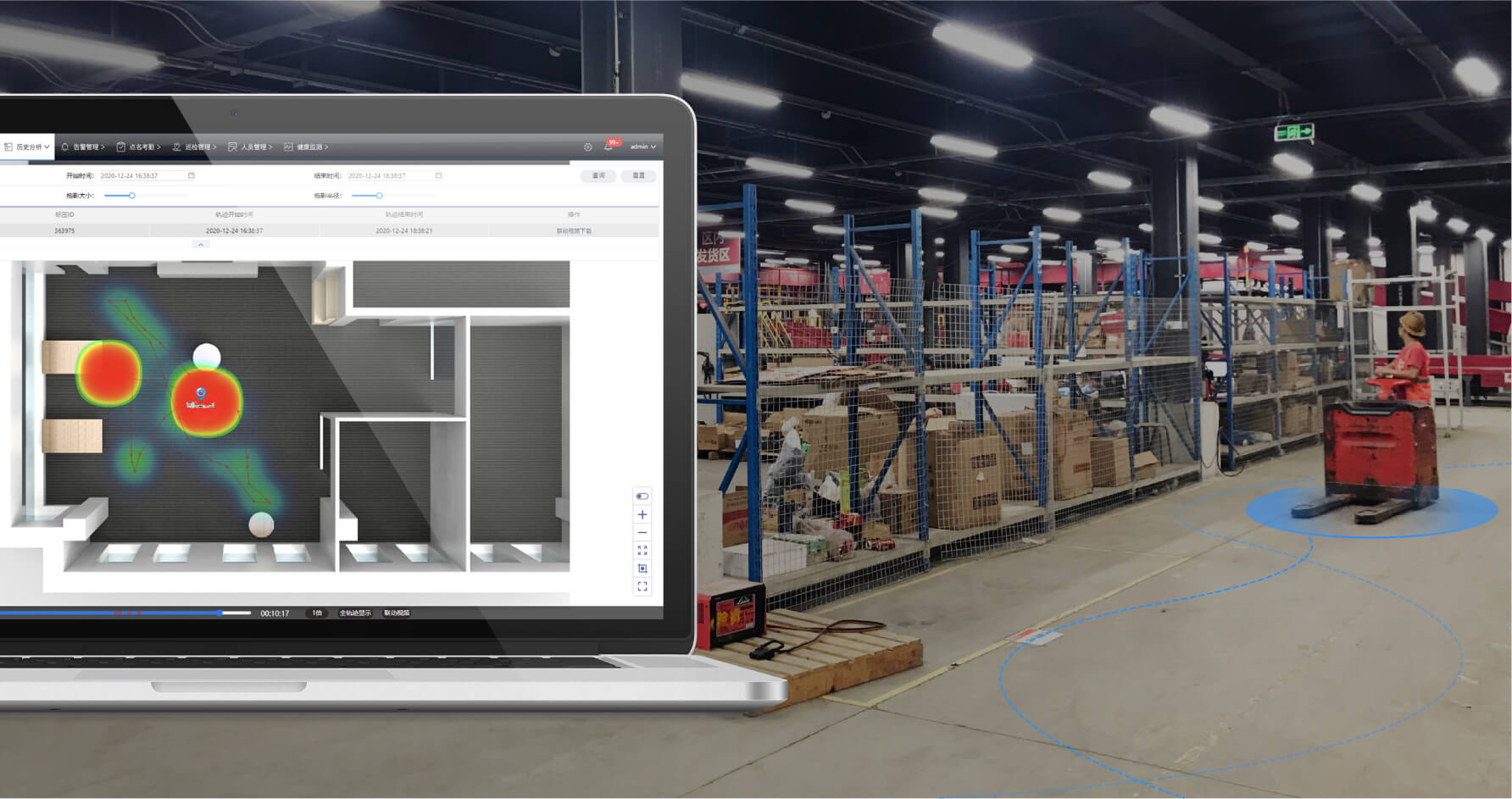 高精度人员定位系统