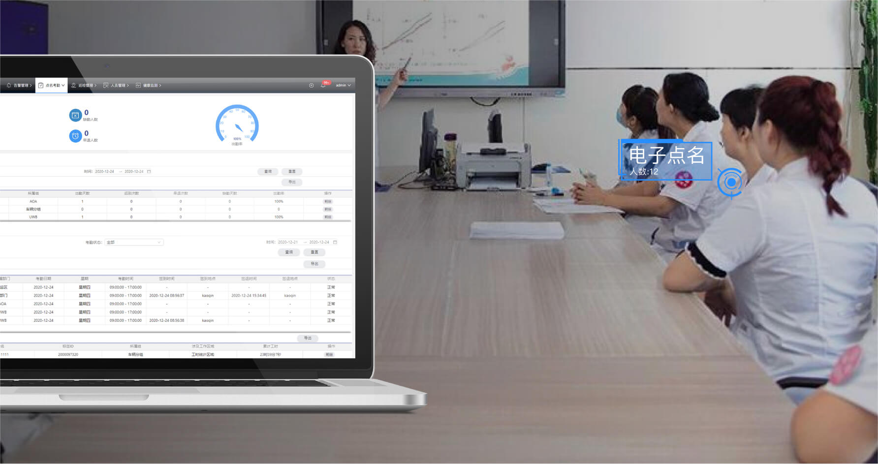 高精度人员定位系统